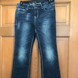 Teen dark slight fare jeans